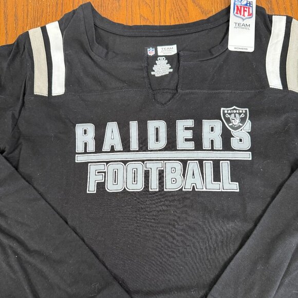 NFL Team Apparel Womens/Raiders, size 1X NWT - Picture 2 of 4